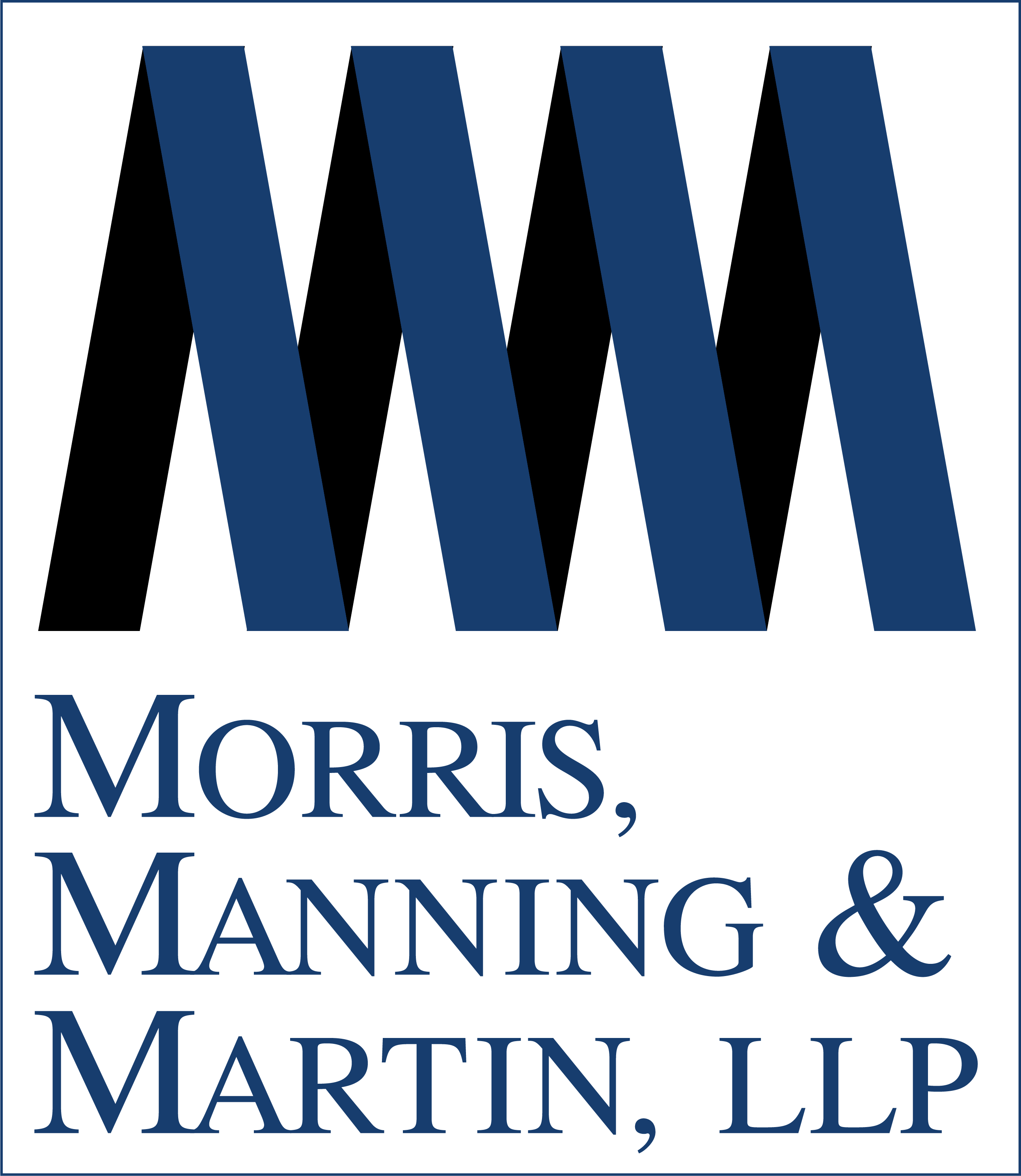 Morris, Manning & Martin, LLP logo