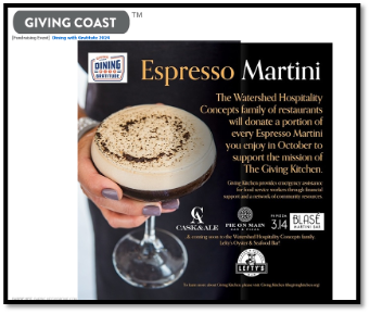 Watershed Hospitality's Espresso Martini