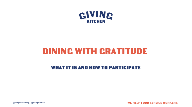 Dining With Gratitude Info Deck Thumbnail
