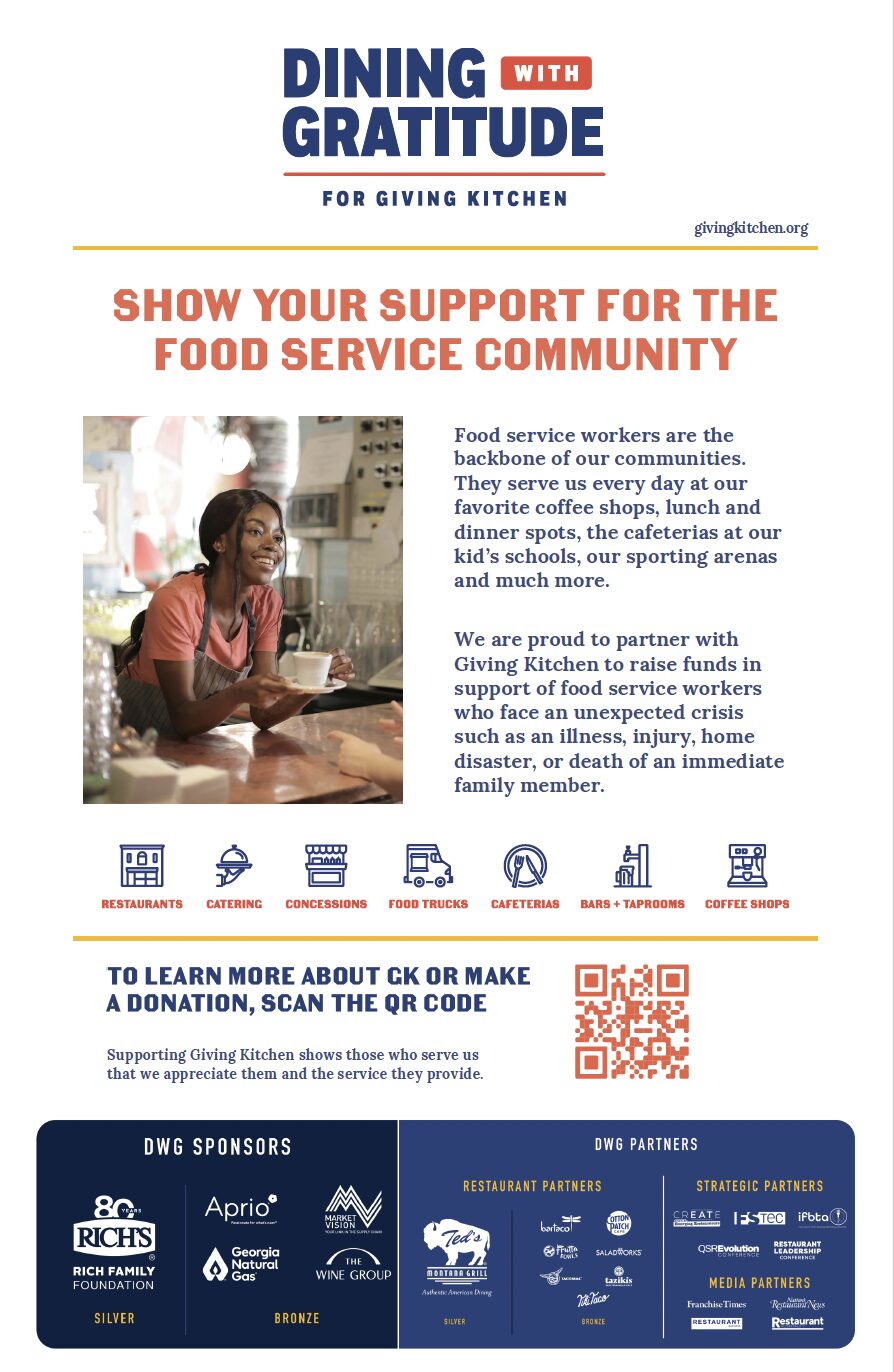 Dining With Gratitude 11x17 Flyer Thumbnail