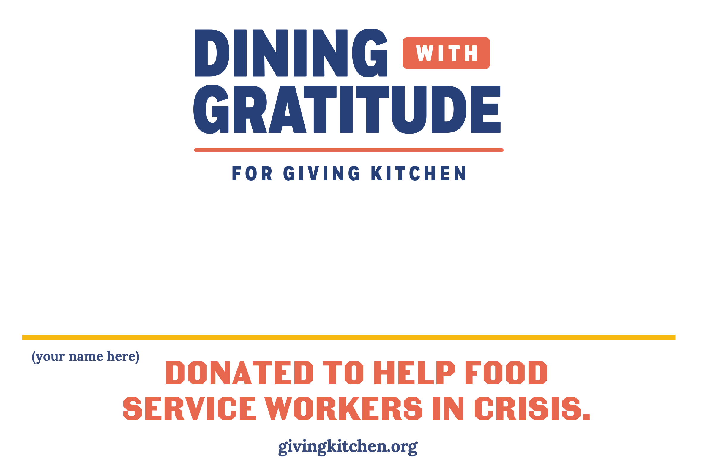 Dining With Gratitude Pinup Card Thumbnail