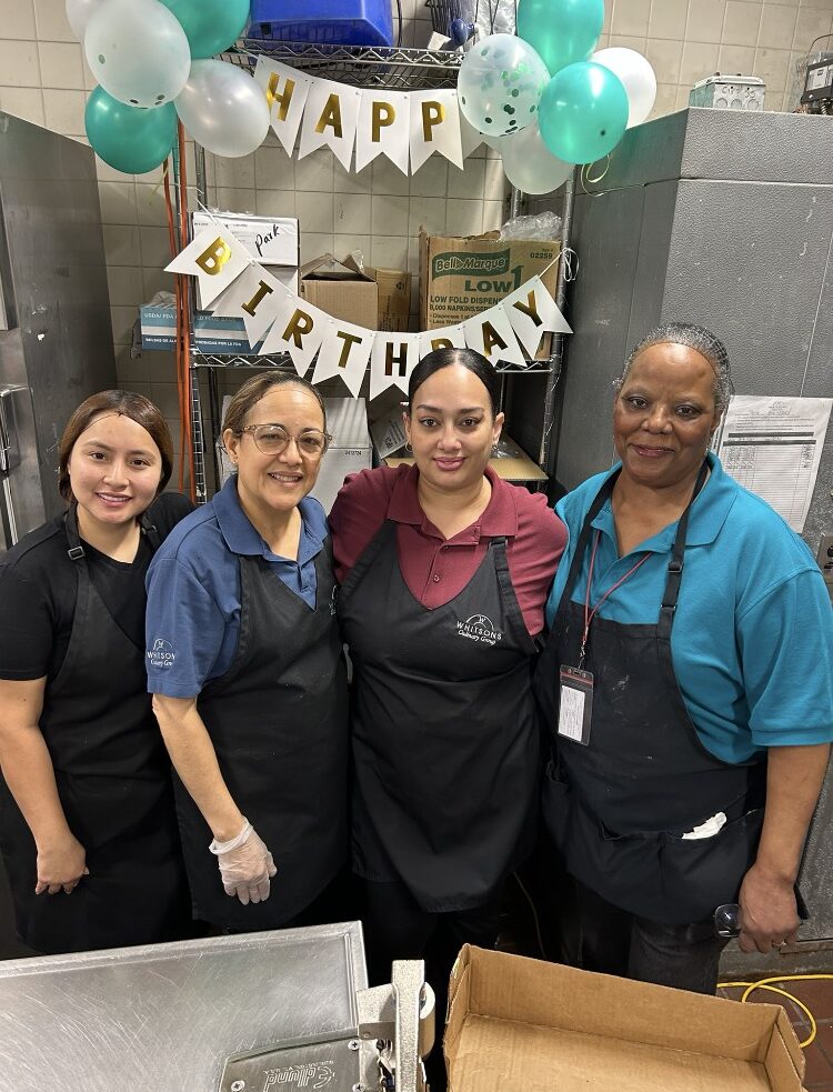Giving Kitchen's Client Maria shares her story while undergoing treatment