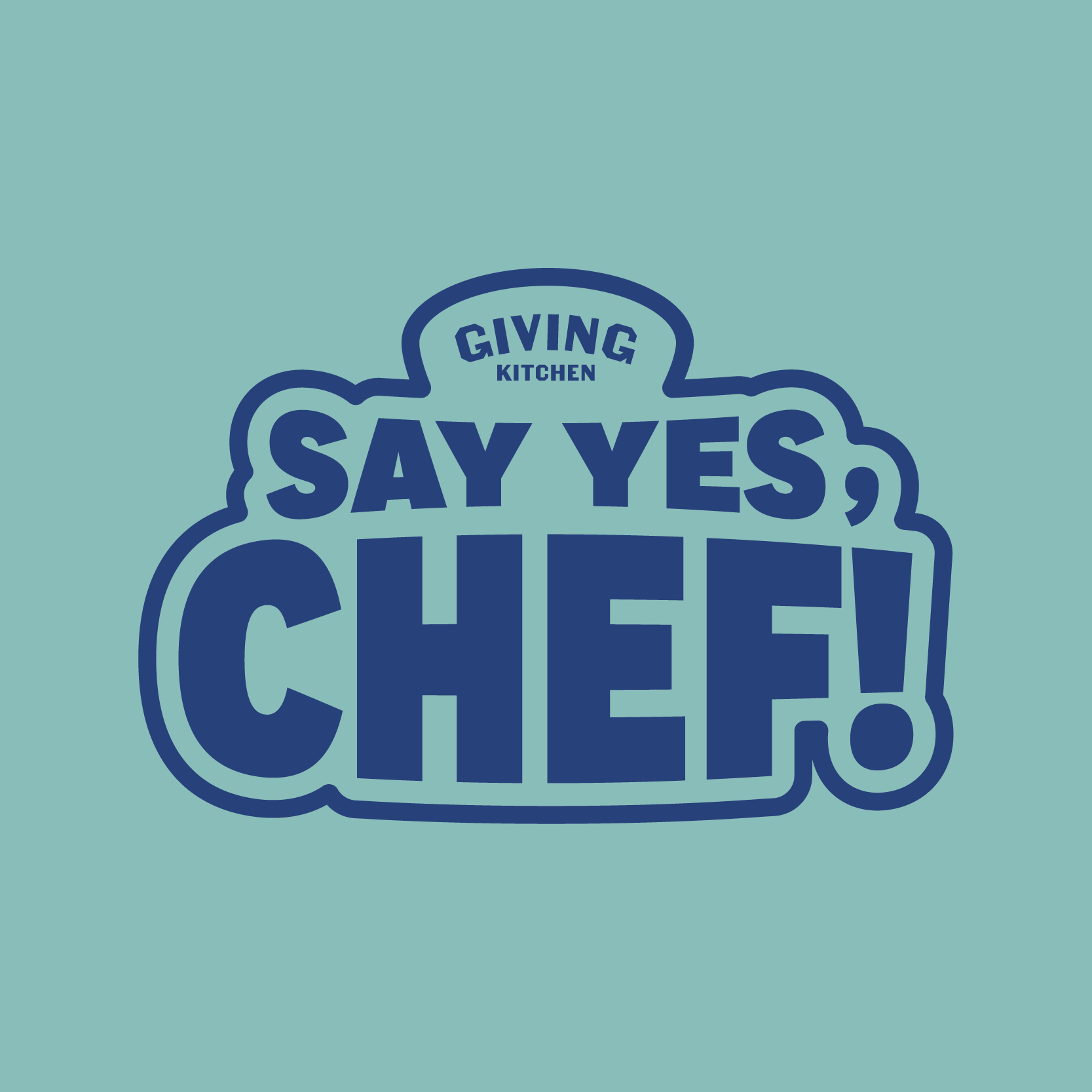 Say Yes, Chef! Logo