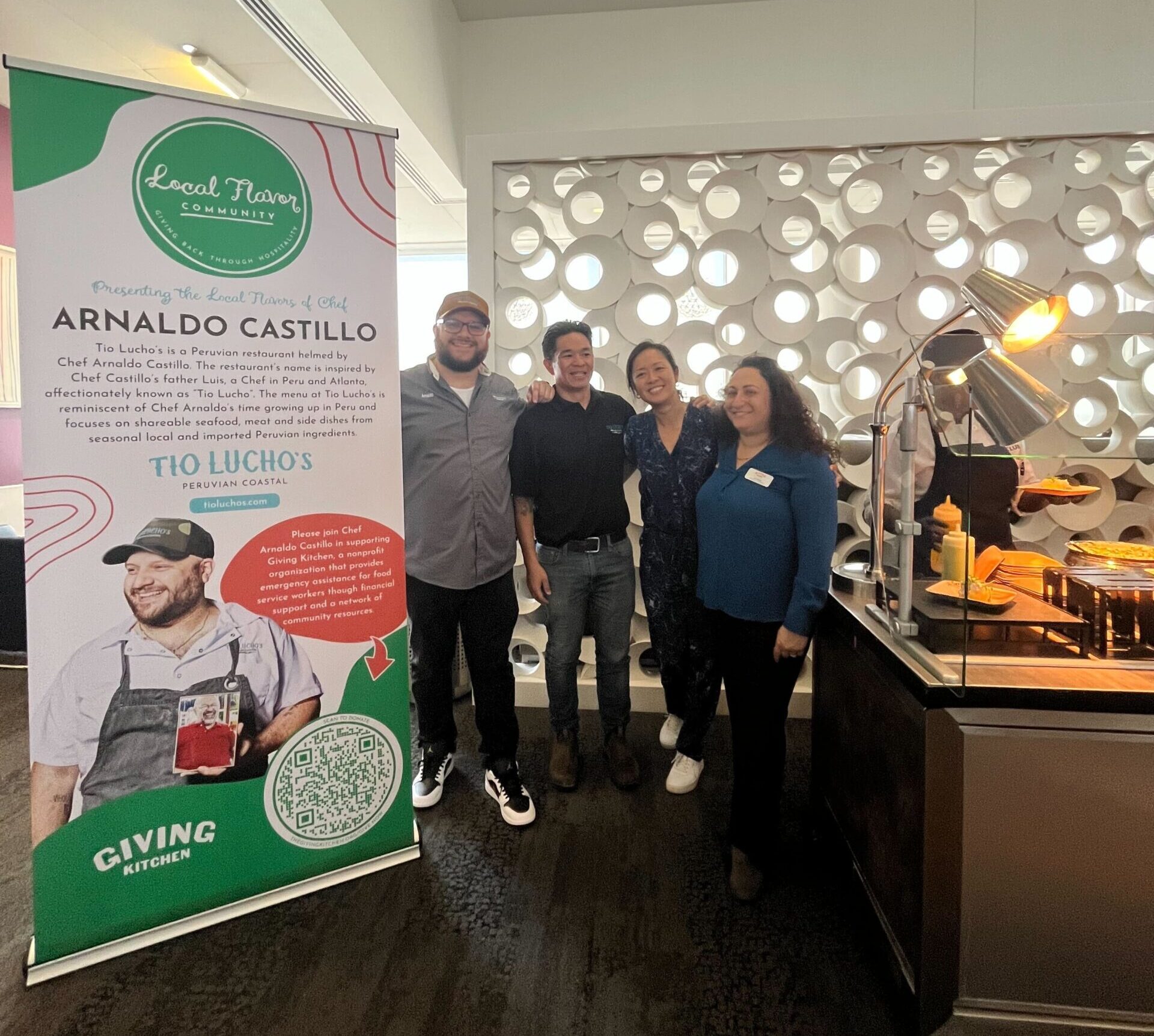 Chef Castillo’s New Delta Sky Club Residency Supports GK’s Mission