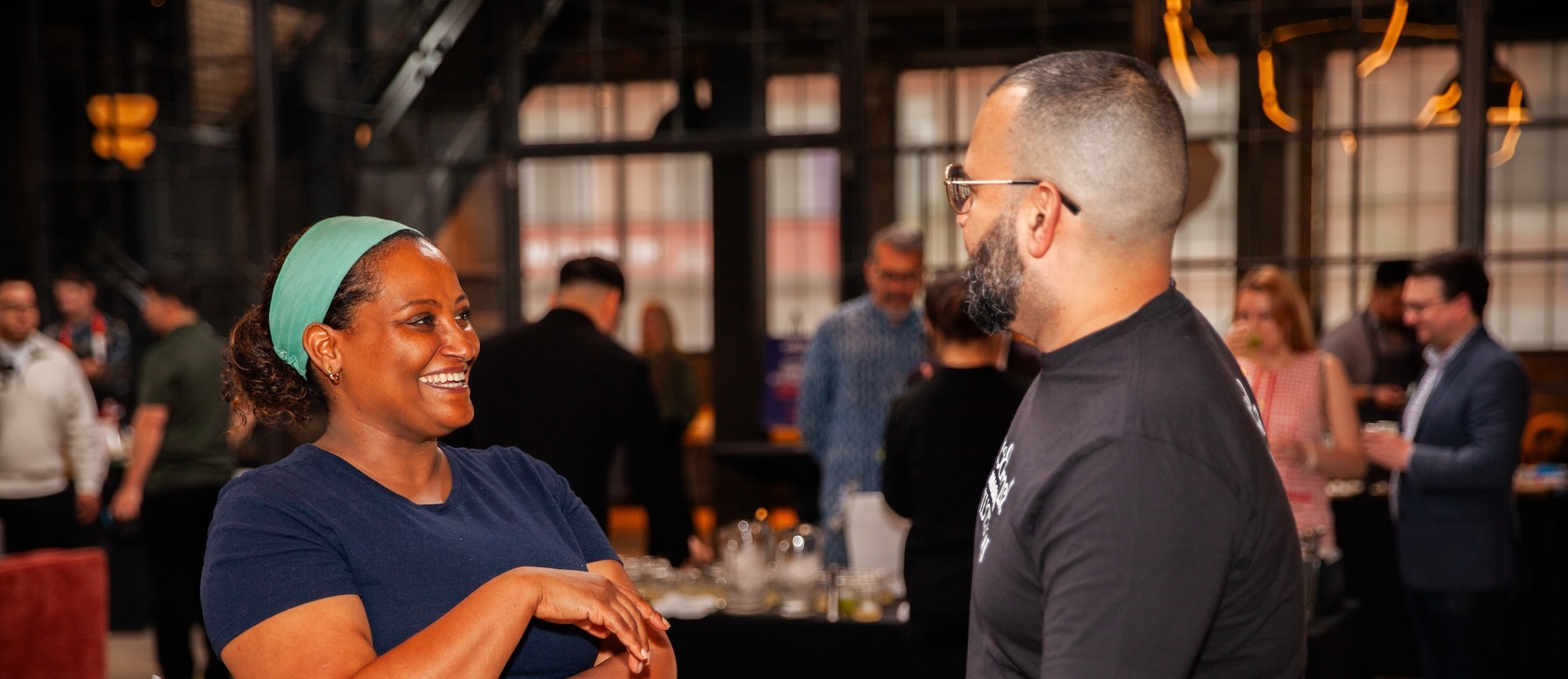 Chicago food service workers at Giving Kitchen's Say Yes, Chef! event in June 2025