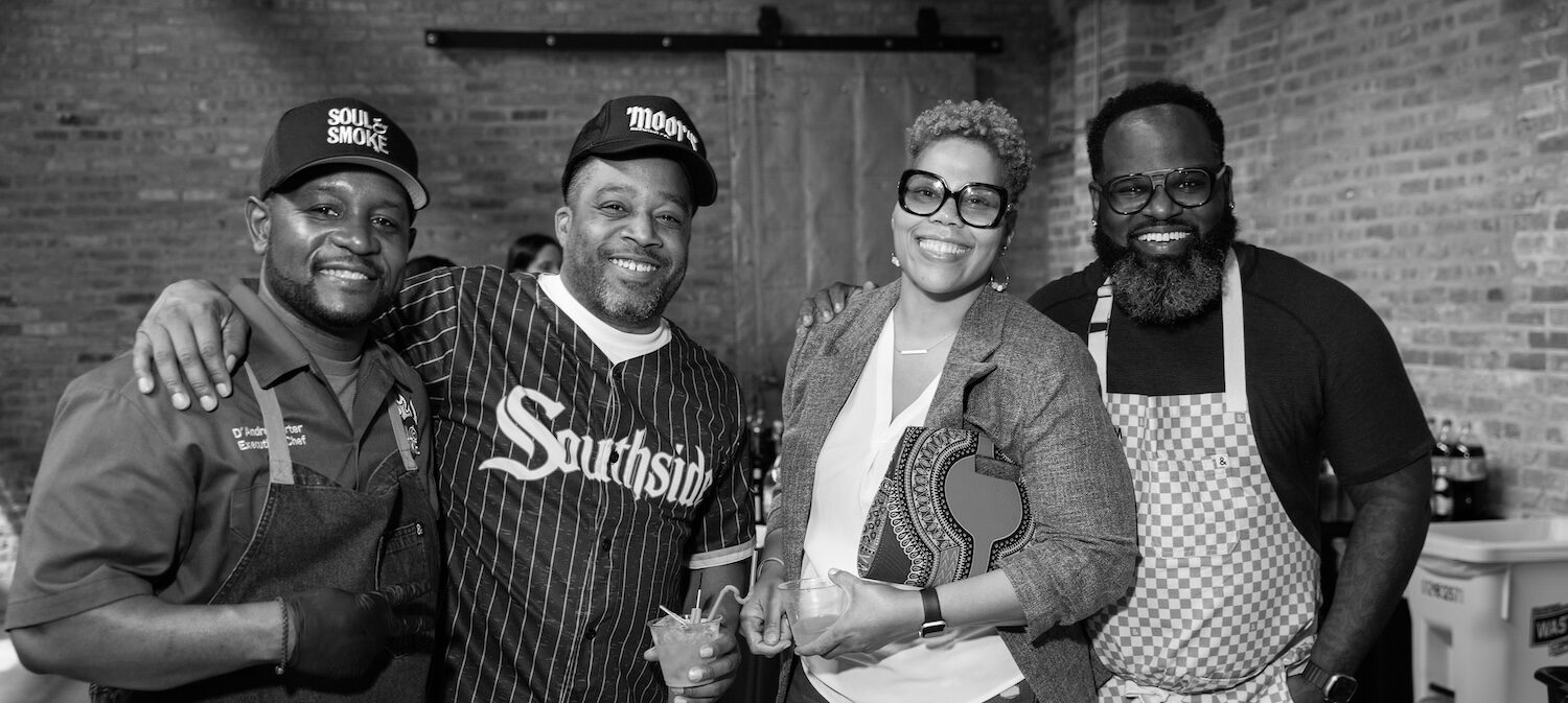 Chicago food service workers at Giving Kitchen's Say Yes, Chef! event in June 2025