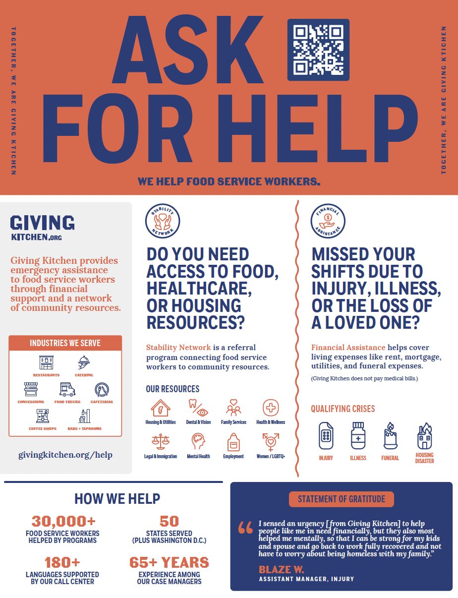 Ask For Help Flyer Thumbnail