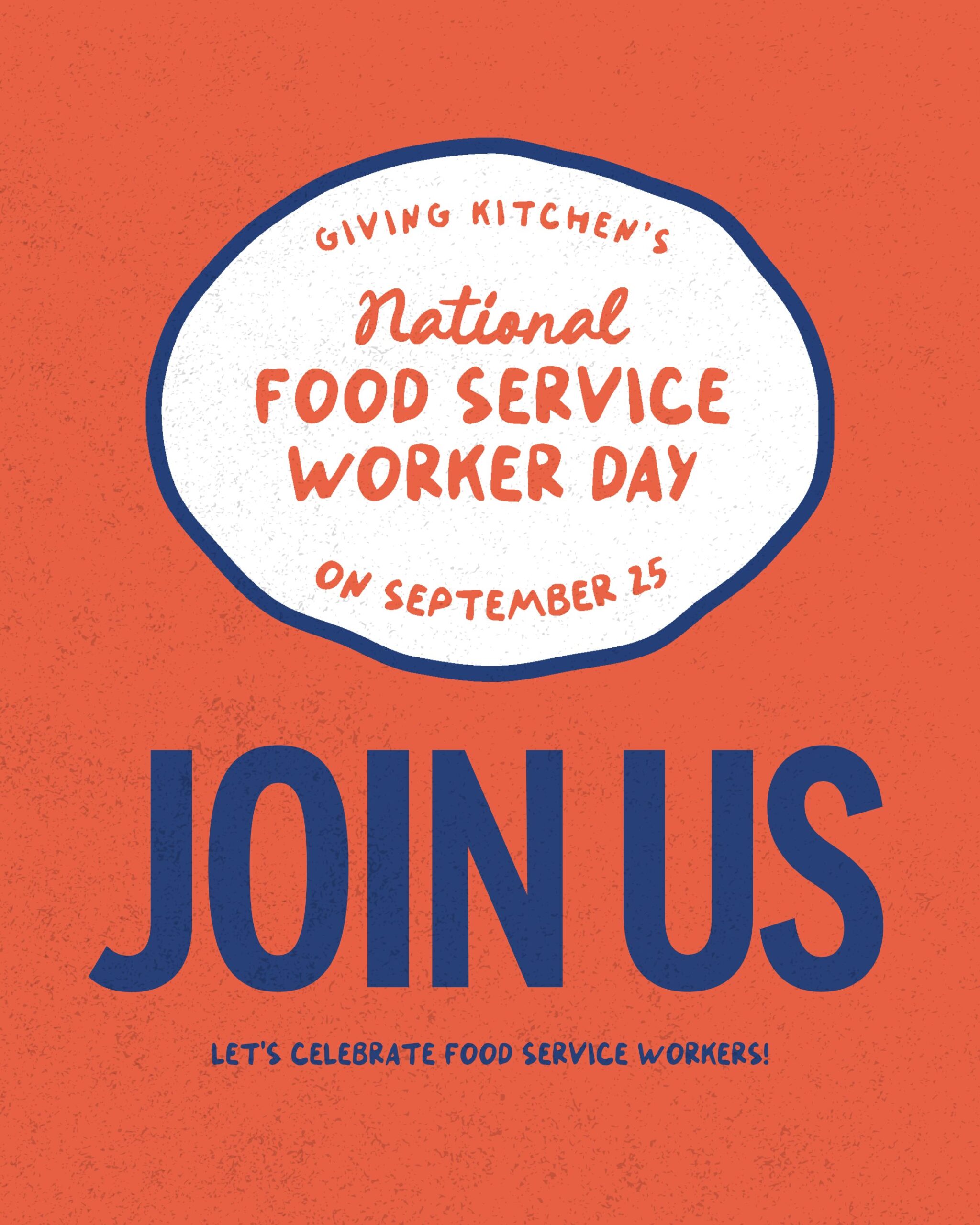 Celebrate Giving Kitchen's National Food Service Worker Day on Sept. 25th