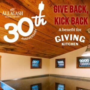 Allagash and The Porter Give Back Kick Back