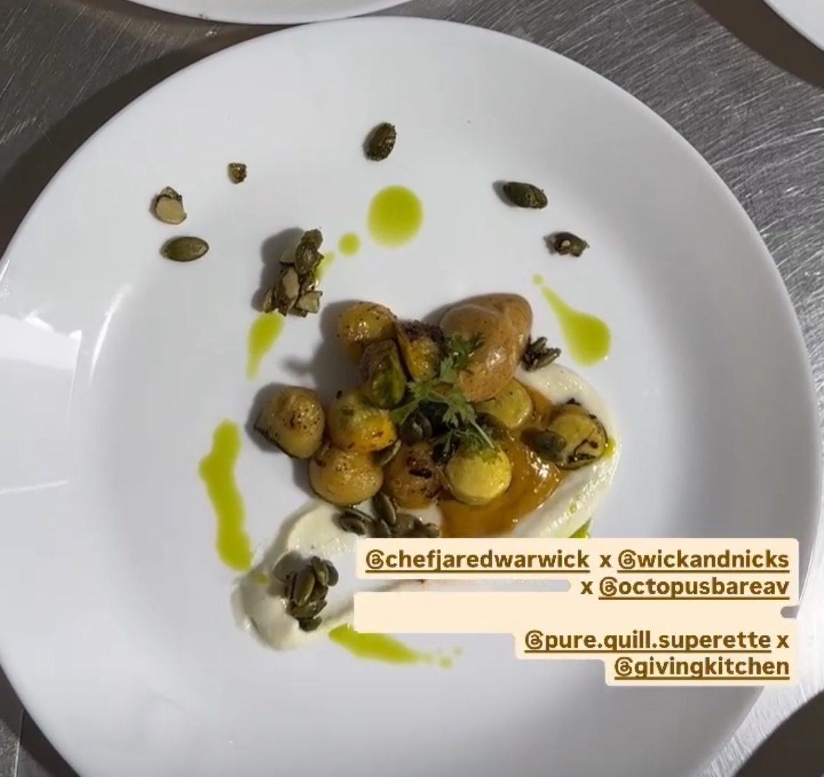 We’re deeply appreciative of the chefs who contributed to this night. Their care for their craft—and for the people in their industry—was felt in every plate they prepared. With gratitude to: Terry Koval & Alan Byers • Jard Warwick • Arturo Justo • Sahar Siddiqi • Andy Gonzales • Brian So • Molli Voraotsady • Mike Sheats • John-Carter A. • Marciela Vega • Duane Kuelers • Bradley Rouse • Hudson Rouse