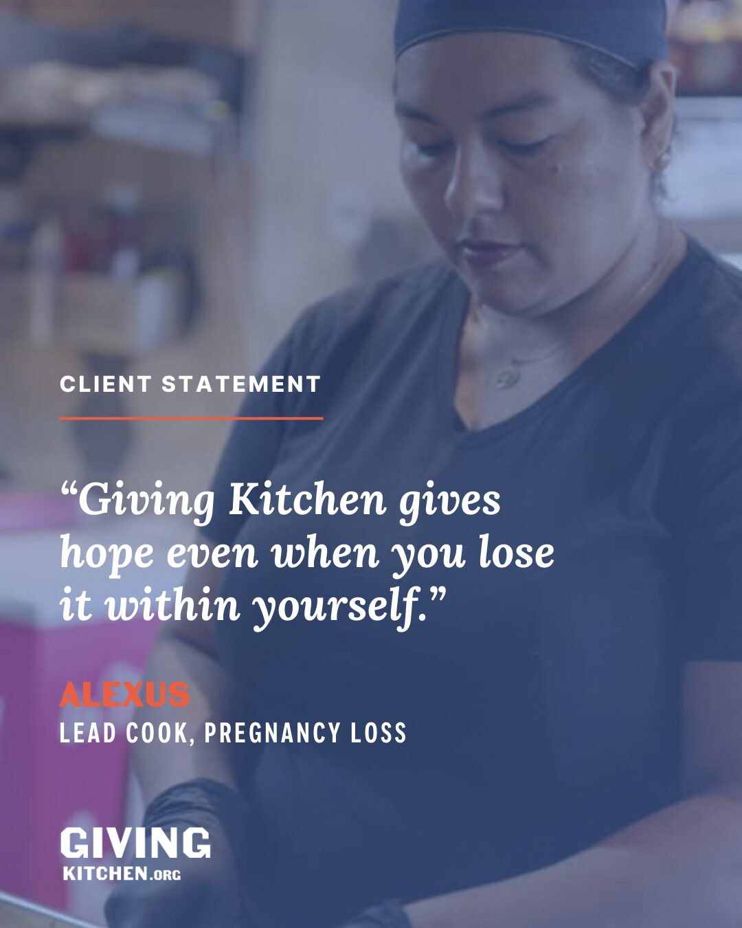 HR Recommended Giving Kitchen for Help — A Food Service Worker's Story of Reaching Out When Hope Was Lost
