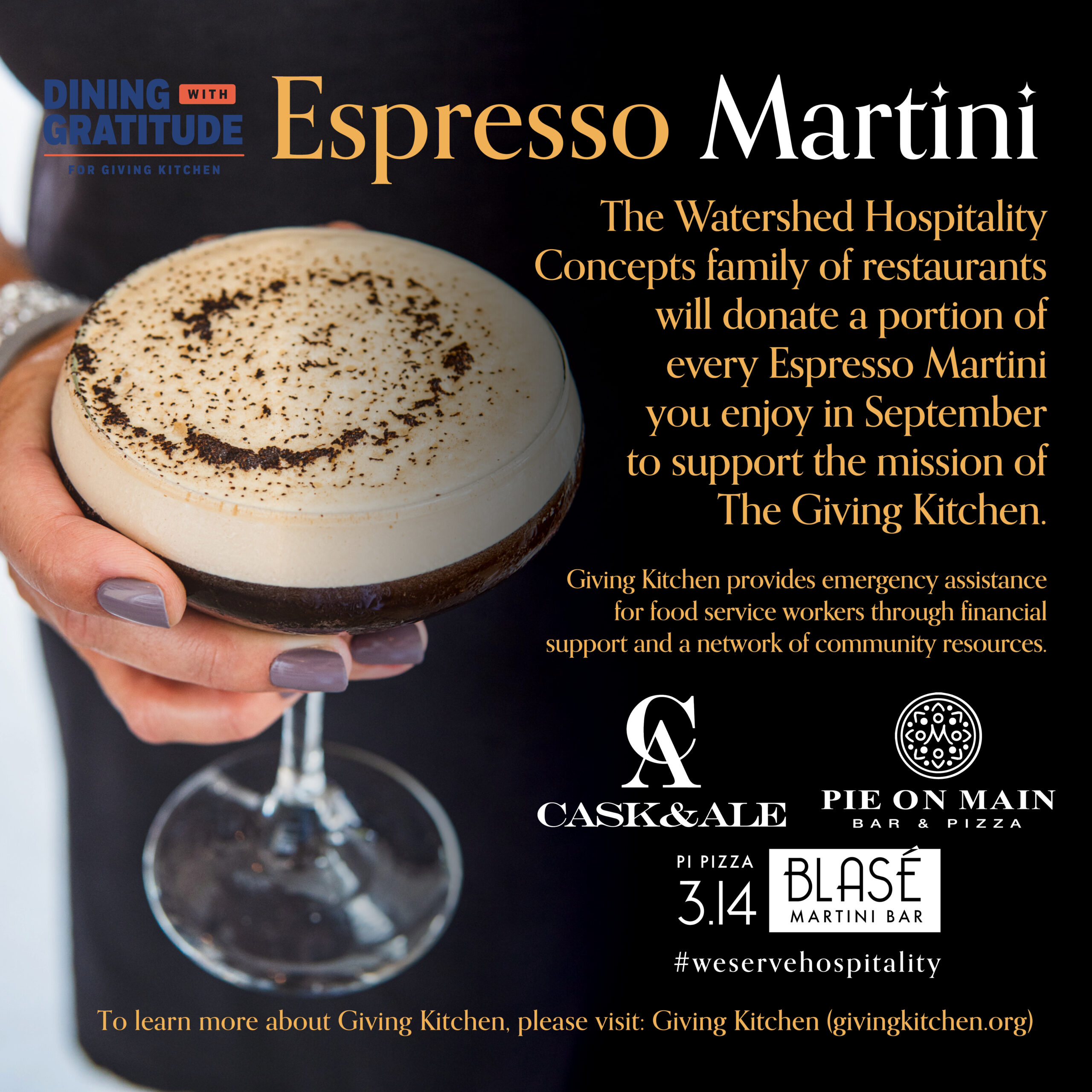 Watershed Hospitality Espresso Martini