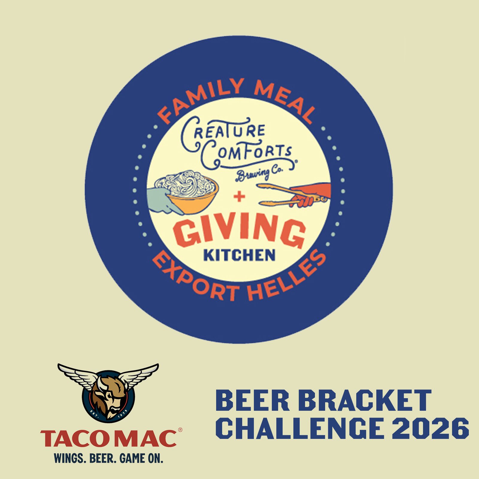 CCBC’s Family Meal Beer in Taco Mac Beer Bracket Challenge