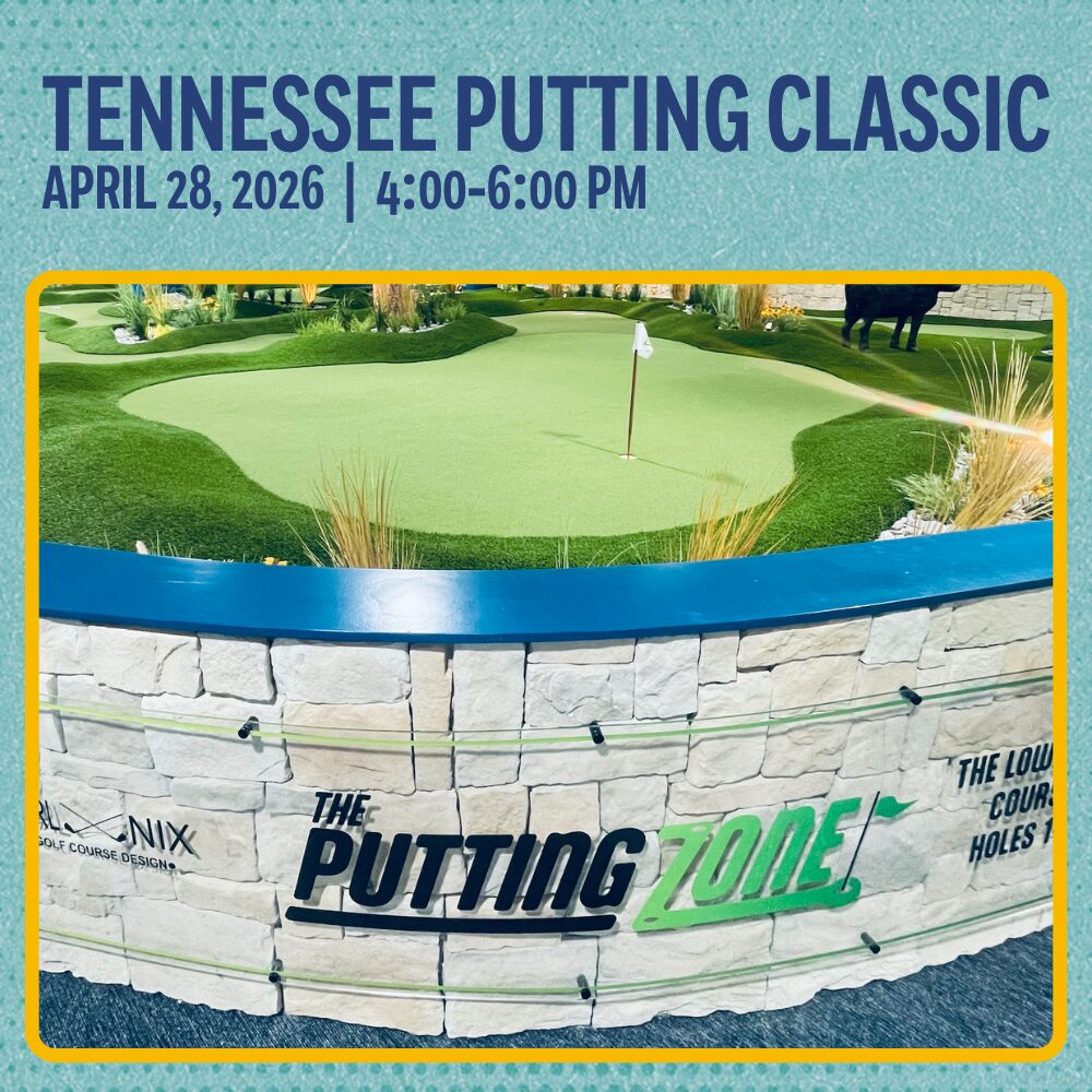 Giving Kitchen Tennessee Putting Classic on April 28, 2026 from 4:00 PM to 6:00 PM