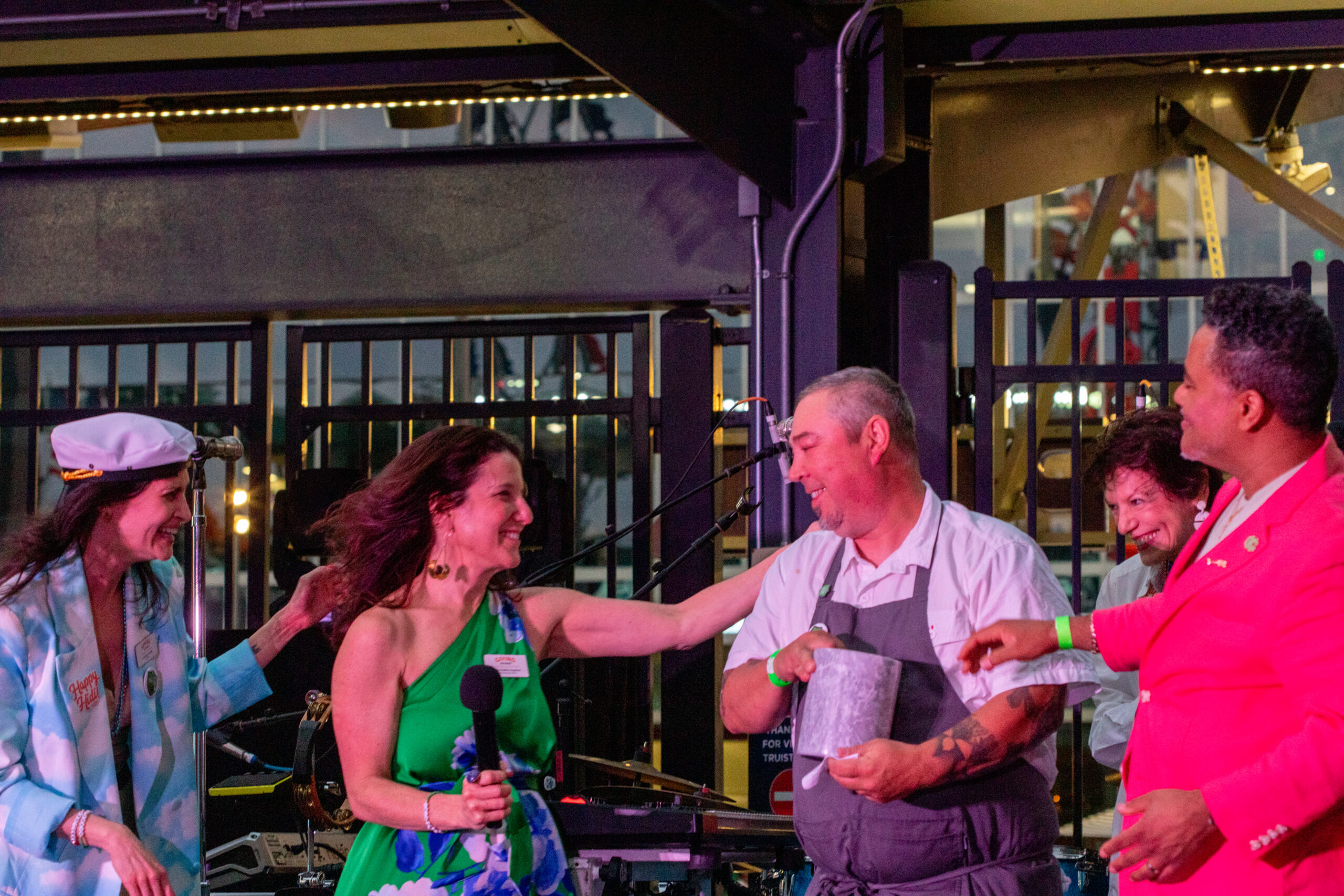 Allison Padilla Goodman Chef Terry Koval as Team hidi