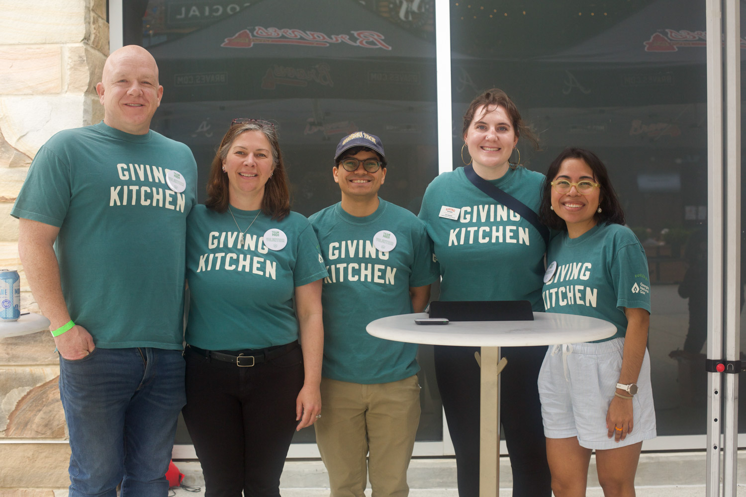 Volunteers at team Hidi 2026