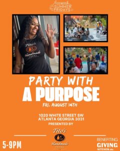 Party With a Purpose – August Edition