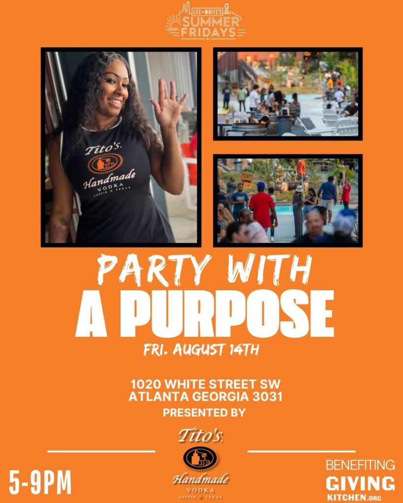 Party With a Purpose – August Edition