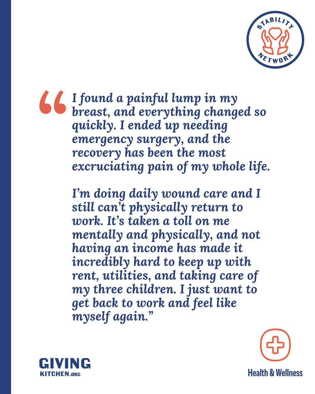 Client gratitude while experiencing breast cancer