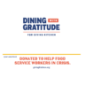 Dining With Gratitude Pin-Up Card