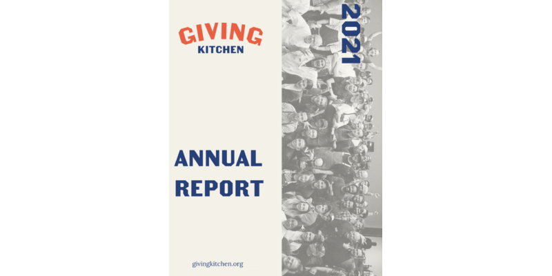 2021 Giving Kitchen Annual Report